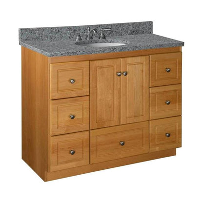 Simplicity by Strasser - 42 X 21 X 34.5 Legacy Vanity Ultra Door For Single Basin (Top not included)