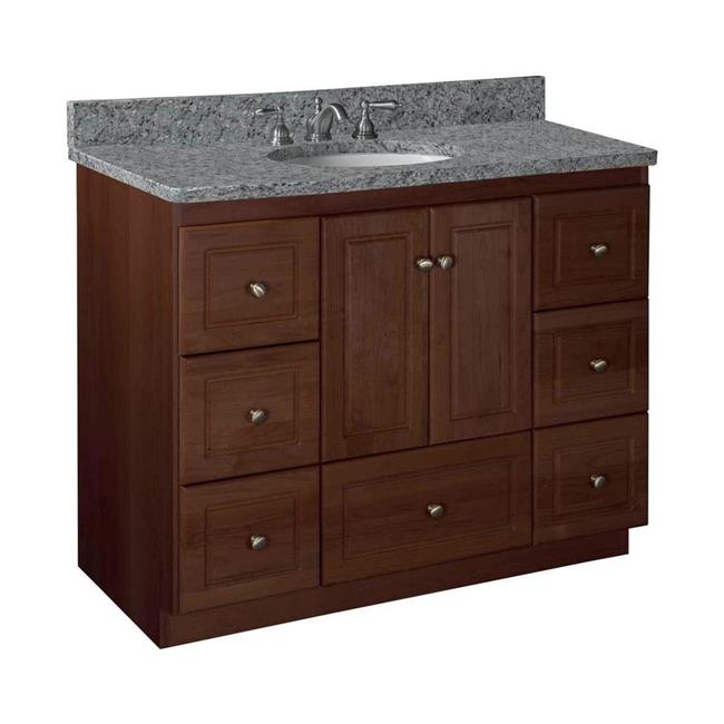 Simplicity by Strasser - 42 X 21 X 34.5 Legacy Vanity Ultra Door For Single Basin (Top not included)