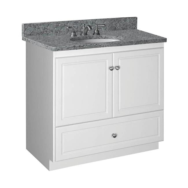 Simplicity by Strasser - 36 X 21 X 34.5 Legacy Vanity Ultra Door No Side Drawers (Top not included)