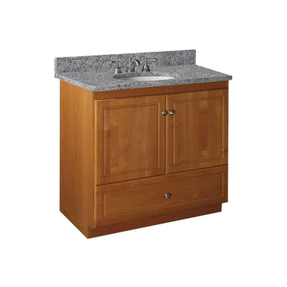 Simplicity by Strasser - 36 X 21 X 34.5 Legacy Vanity Ultra Door No Side Drawers (Top not included)
