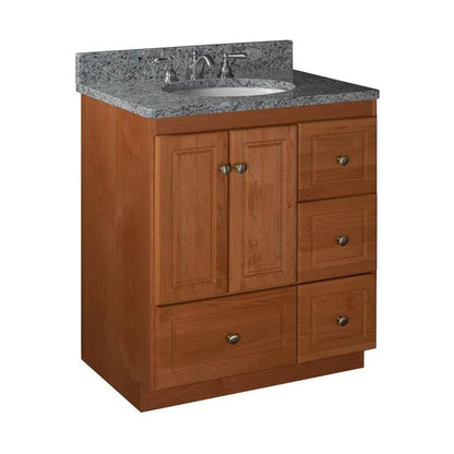 Simplicity by Strasser - 30 X 21 X 34.5 Legacy Vanity Ultra Door Right Hand Drawers