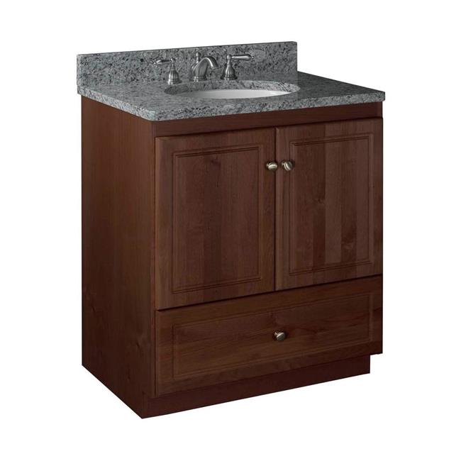 Simplicity by Strasser - 30 X 21 X 34.5 Legacy Vanity Ultra Door No Side Drawers (Top not included)