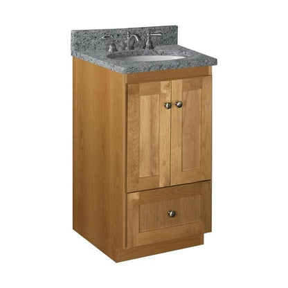 Simplicity by Strasser - 18 X 21 X 34.5 Legacy Vanity Shaker Door No Side Drawers (Top not included)
