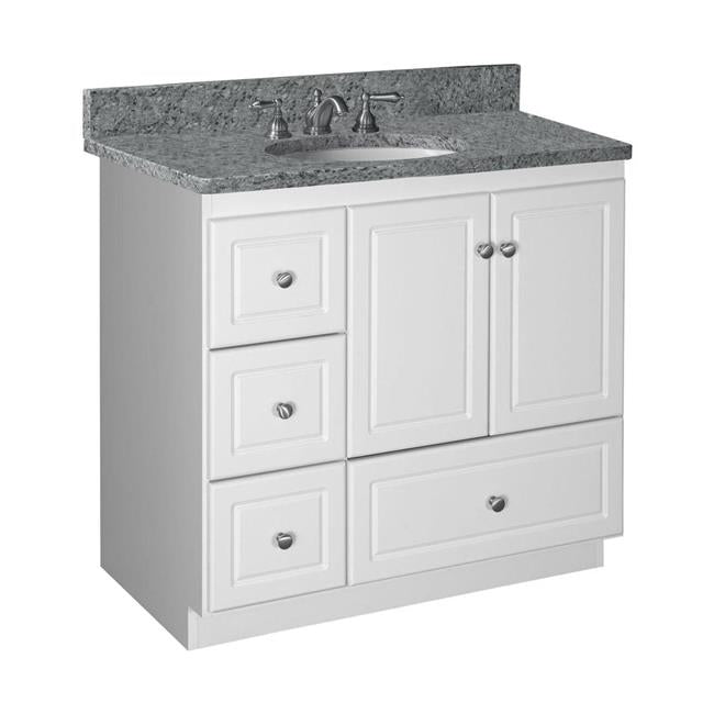 Simplicity by Strasser - 36 X 21 X 34.5 Legacy Vanity Ultra Door Left Hand Drawers (Top not included)
