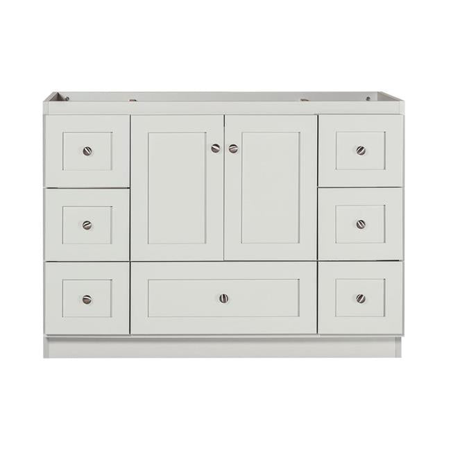 Simplicity by Strasser - 48 X 21 X 34.5 Legacy Vanity Shaker Door For Single Basin (Top not included)