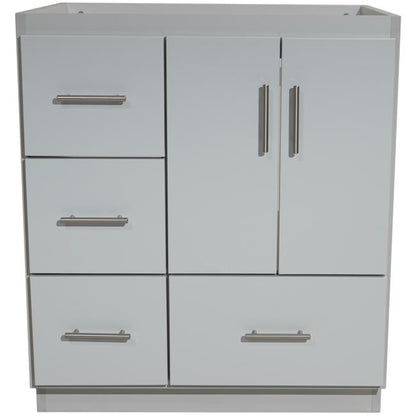 Simplicity by Strasser - 30 X 21 X 34.5 Legacy Vanity Slab Door Left Hand Drawers