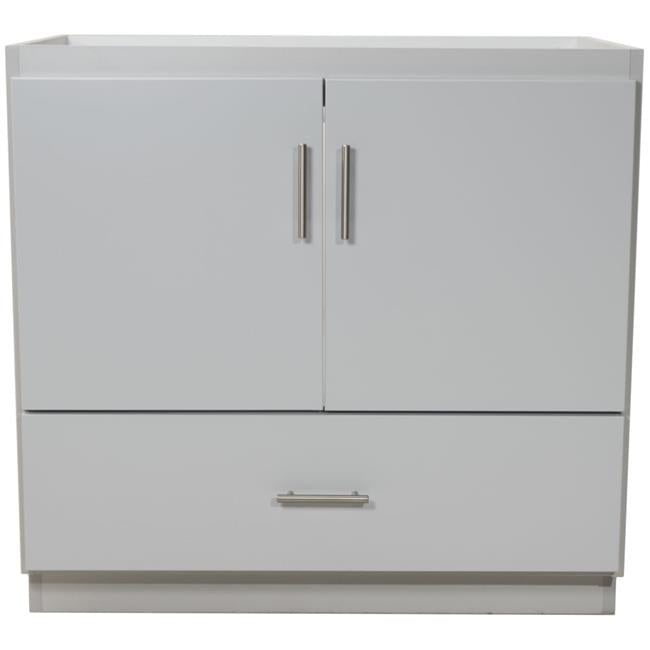 Simplicity by Strasser - 36 X 21 X 34.5 Legacy Vanity Slab Door No Side Drawers