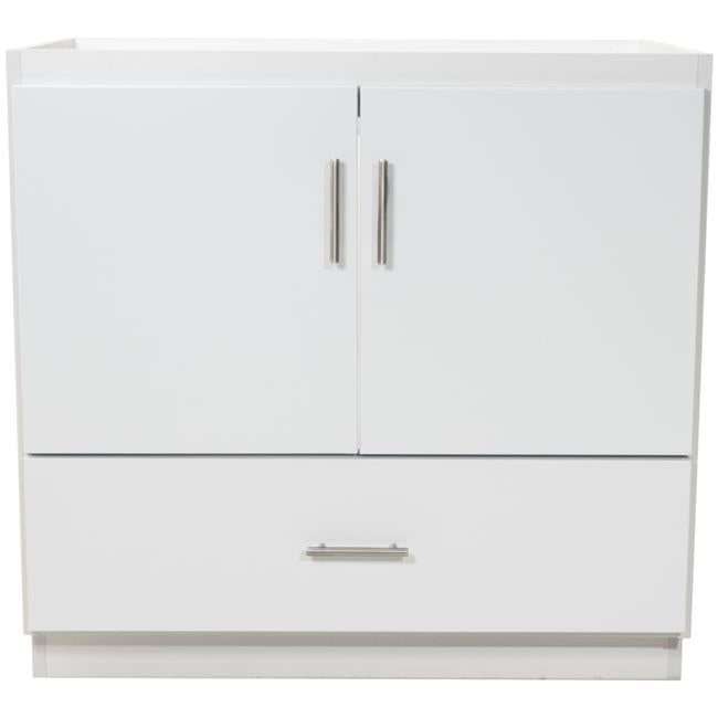 Simplicity by Strasser - 36 X 21 X 34.5 Legacy Vanity Slab Door No Side Drawers