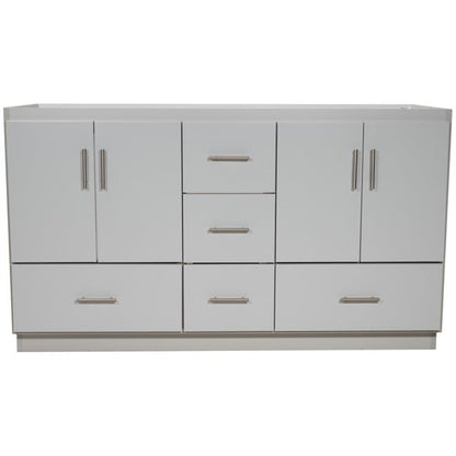Simplicity by Strasser - 60 X 21 X 34.5 Legacy Vanity Slab Door For Double Basin