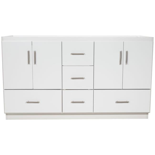 Simplicity by Strasser - 60 X 21 X 34.5 Legacy Vanity Slab Door For Double Basin