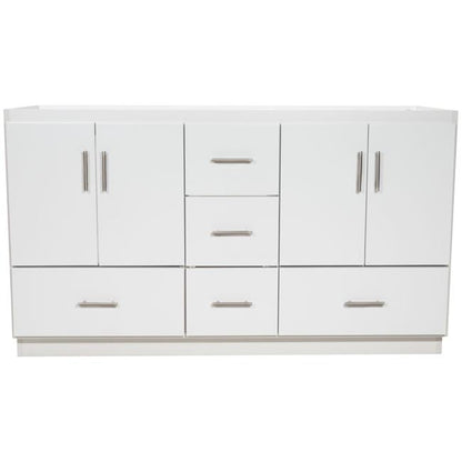 Simplicity by Strasser - 60 X 21 X 34.5 Legacy Vanity Slab Door For Double Basin