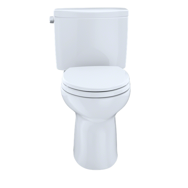 Toto - Drake II Two-Piece Round 1.28 Gpf Universal Height Toilet With Cefiontect