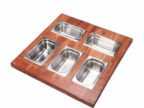 Nantucket Sinks - Prep Station 5 Piece Condiment Server