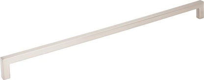 Elements - 320 mm Center-to-Center Matte Silver Square Stanton Cabinet Bar Pull