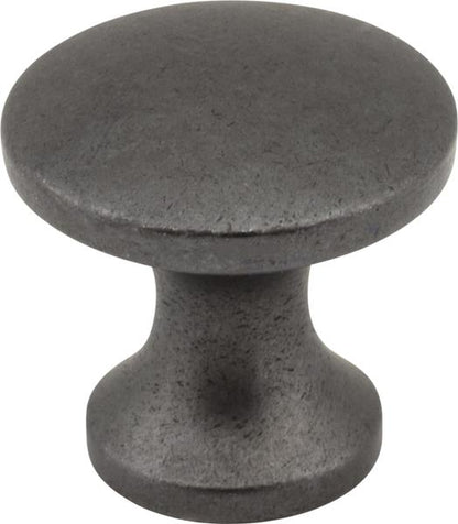 Elements - 1 Inch Diameter Slade Cabinet Mushroom Knob