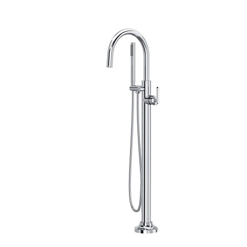 Rohl - Apothecary Single Hole Floor Mount Tub Filler Trim