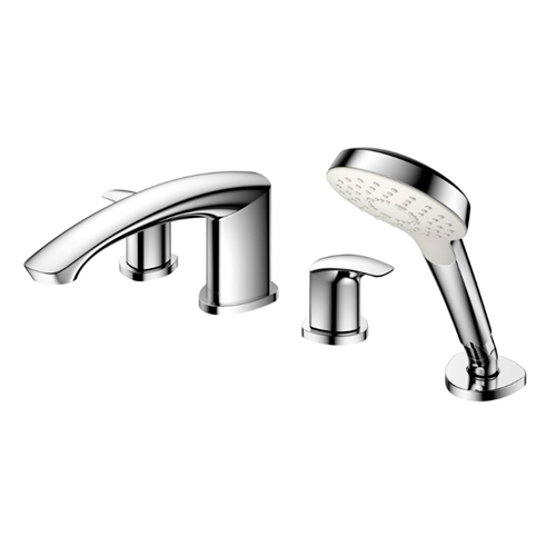 Toto - GM Two-Handle Deck-Mount Roman Tub Filler Trim with Handshower