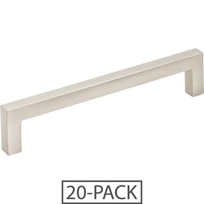 Elements - 128 mm Center-to-Center Square Stanton Cabinet Bar Pull - 20-Pack
