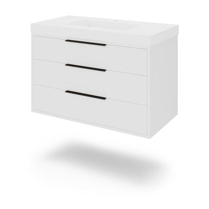 Jeffrey Alexander - Gardner 36 Inch W  Single Basin Bathroom Vanity Set