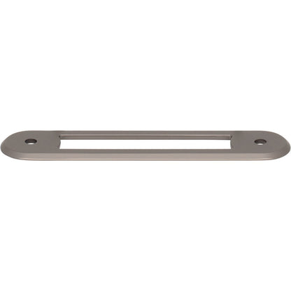 Top Knobs - Brockwell 3-3/4 Inch Center to Center Pull Backplate