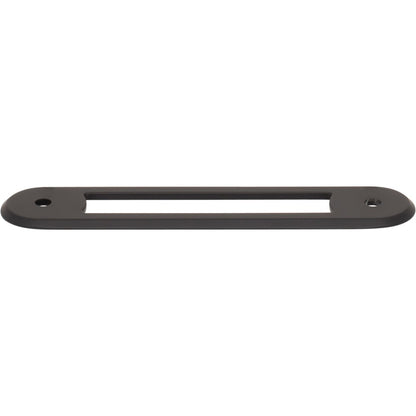 Top Knobs - Brockwell 3-3/4 Inch Center to Center Pull Backplate