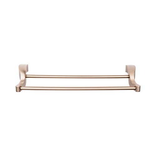 Top Knobs - Aqua Double 31 1/4 Inch Wall Mounted  Towel Bar