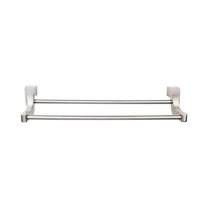 Top Knobs - Aqua Double 31 1/4 Inch Wall Mounted  Towel Bar