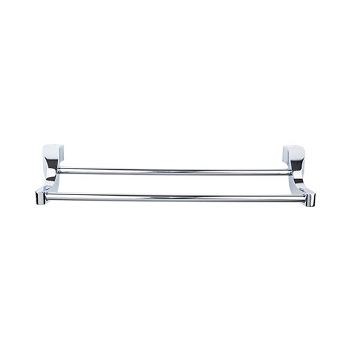 Top Knobs - Aqua Double 31 1/4 Inch Wall Mounted  Towel Bar