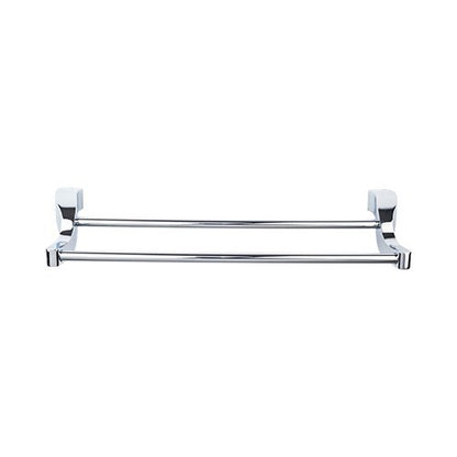 Top Knobs - Aqua Double 25 1/4 Inch Wall Mounted  Towel Bar