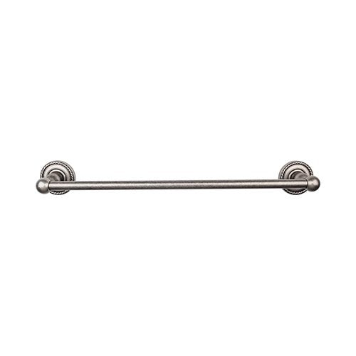 Top Knobs - Edwardian Bath 30 Inch Single Towel Bar - Rope Backplate