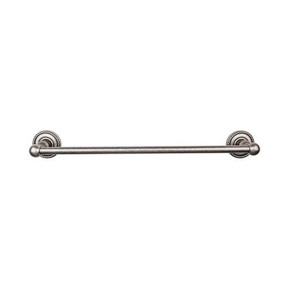 Top Knobs - Edwardian Bath 30 Inch Single Towel Bar - Rope Backplate
