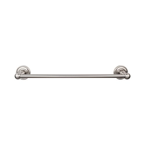 Top Knobs - Edwardian Bath 30 Inch Single Towel Bar - Rope Backplate
