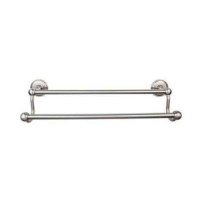 Top Knobs - Edwardian Bath 30 Inch Double Towel Bar - Plain Backplate