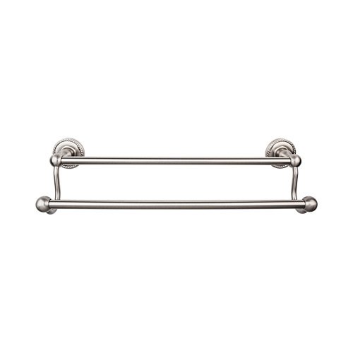 Top Knobs - Edwardian Bath 30 Inch Double Towel Bar - Rope Backplate