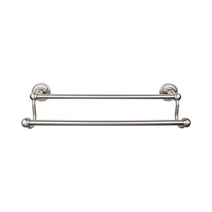 Top Knobs - Edwardian Bath 30 Inch Double Towel Bar - Rope Backplate