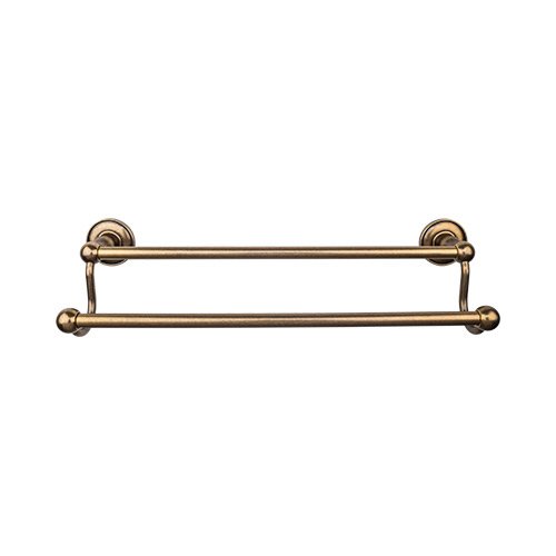 Top Knobs - Edwardian Bath 30 Inch Double Towel Bar - Plain Backplate