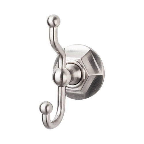 Top Knobs - Edwardian Bath Double Hook - Hex Backplate