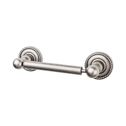 Top Knobs - Edwardian Bath Tissue Holder - Rope Backplate