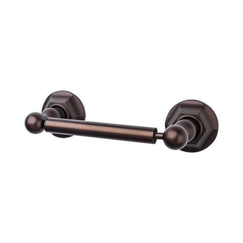 Top Knobs - Edwardian Bath Tissue Holder - Oil Rubbed Bronze - Hex Backplate