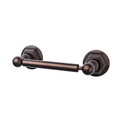 Top Knobs - Edwardian Bath Tissue Holder - Hex Backplate