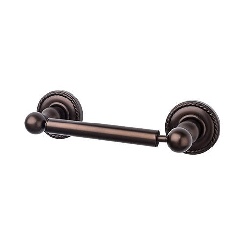 Top Knobs - Edwardian Bath Tissue Holder - Rope Backplate