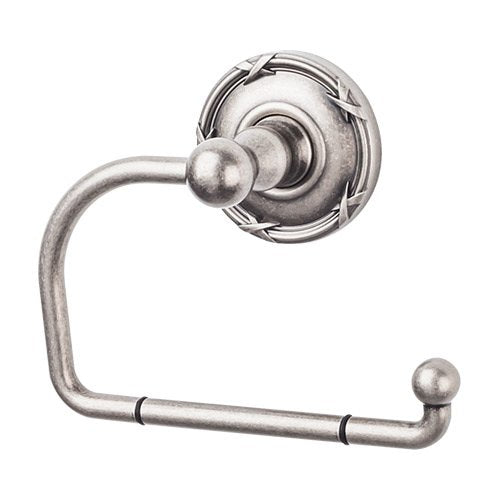 Top Knobs - Edwardian Bath Tissue Hook -  Ribbon Backplate