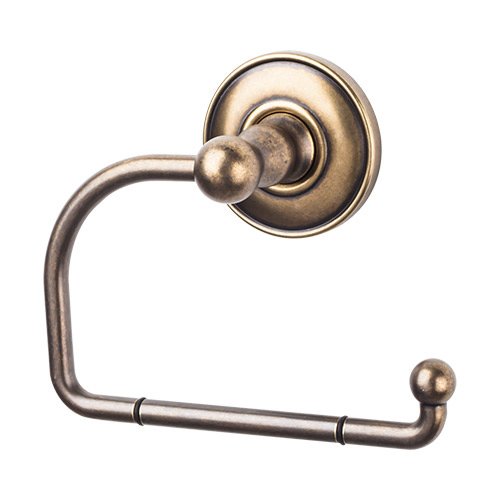Top Knobs - Edwardian Bath Tissue Hook - Plain Backplate