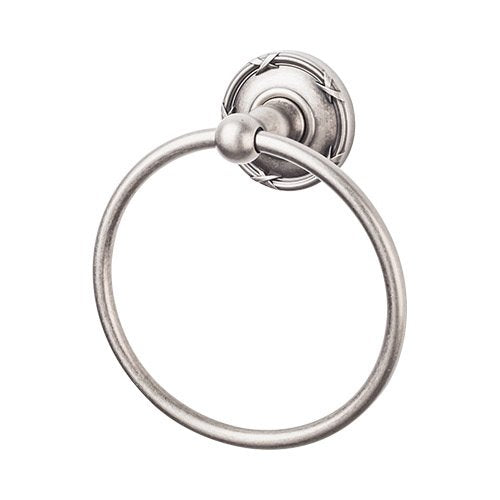 Top Knobs - Edwardian Bath Ring - Ribbon Backplate
