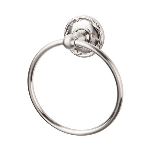 Top Knobs - Edwardian Bath Ring - Ribbon Backplate