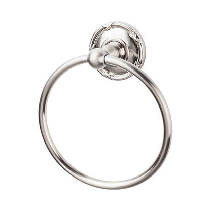 Top Knobs - Edwardian Bath Ring - Ribbon Backplate