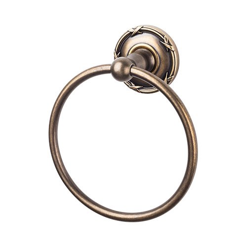 Top Knobs - Edwardian Bath Ring - Ribbon Backplate