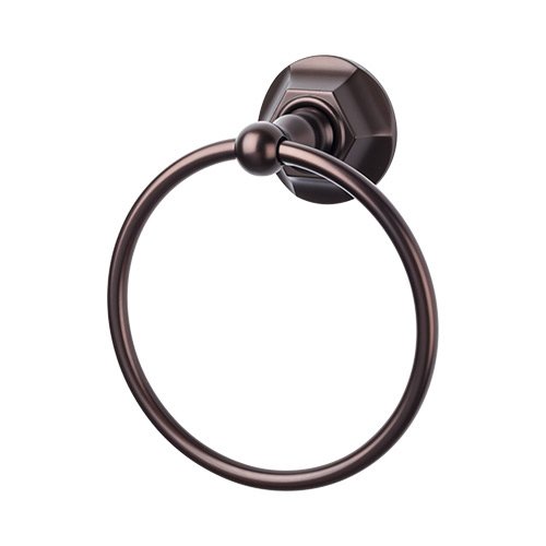 Top Knobs - Edwardian Bath Ring - Hex Backplate