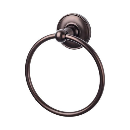 Top Knobs - Edwardian Bath Ring - Plain Backplate