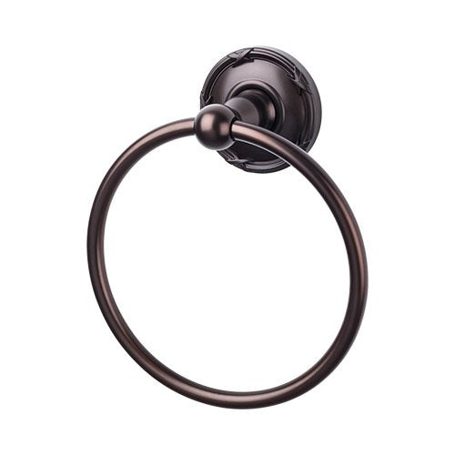 Top Knobs - Edwardian Bath Ring - Ribbon Backplate